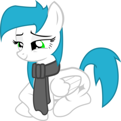 Size: 3028x3018 | Tagged: safe, oc, oc only, pony, clothes, high res, scarf, simple background, solo, transparent background, vector