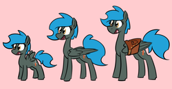 Size: 1166x606 | Tagged: safe, artist:whatsapokemon, oc, oc only, oc:jade shine, pony, adult, female, filly, teenager