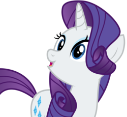 Size: 3438x3163 | Tagged: safe, artist:sketchmcreations, rarity, pony, fluttershy leans in, g4, high res, open mouth, simple background, transparent background, vector