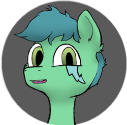 Size: 511x505 | Tagged: safe, artist:nopony435, oc, oc only, oc:zuthal, monster pony, original species, tatzlpony, avatar, male, stallion