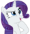 Size: 1828x2097 | Tagged: safe, artist:sketchmcreations, rarity, pony, forever filly, g4, compressed, female, open mouth, raised hoof, simple background, solo, transparent background, vector