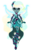 Size: 4632x7500 | Tagged: safe, artist:limedazzle, gaea everfree, vapor trail, equestria girls, g4, my little pony equestria girls: legend of everfree, absurd resolution, clothes, equestria girls-ified, looking at you, magical geodes, show accurate, simple background, smiling, traditional art, transparent background, vector