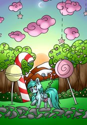 Size: 746x1072 | Tagged: safe, artist:pinkcloudhugger, oc, oc only, oc:candy cloud, pony
