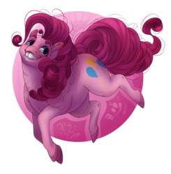 Size: 1200x1223 | Tagged: safe, artist:nekokote, pinkie pie, earth pony, pony, g4, female, smiling, solo, teeth