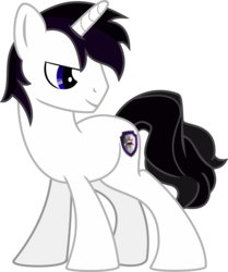 Size: 3000x3597 | Tagged: safe, artist:barrfind, oc, oc only, oc:barrfind, pony, unicorn, high res, simple background, solo, transparent background, vector