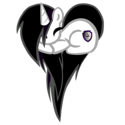 Size: 6000x6000 | Tagged: safe, artist:barrfind, edit, oc, oc only, oc:barrfind, pony, absurd resolution, eyes closed, heart, heart pony, simple background, solo, transparent background, vector