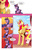 Size: 1253x1950 | Tagged: safe, artist:saturdaymorningproj, sunset shimmer, twilight sparkle, alicorn, pony, comic:a princess' worth, g4, alicornified, alternate universe, balcony, behind, comic, race swap, shimmercorn, twilight sparkle (alicorn)