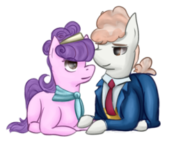 Size: 973x803 | Tagged: safe, artist:captmeirin, suri polomare, svengallop, earth pony, pony, g4, crack shipping, female, male, mare, shipping, simple background, stallion, straight, surigallop, transparent background