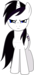 Size: 1024x2228 | Tagged: safe, artist:barrfind, oc, oc only, oc:barrfind, pony, serious, serious face, simple background, solo, stare, transparent background, vector, watermark