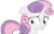 Size: 4972x3191 | Tagged: safe, artist:sketchmcreations, sweetie belle, pony, forever filly, g4, my little pony: friendship is magic, floppy ears, high res, simple background, transparent background, unhappy, vector