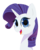 Size: 1663x2059 | Tagged: safe, artist:php54, rarity, pony, unicorn, g4, bust, female, happy, simple background, smiling, solo, transparent background