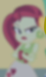 Size: 176x292 | Tagged: safe, screencap, rose heart, equestria girls, g4, my little pony equestria girls: rainbow rocks, background human, bracelet, cropped, crossed arms, ear piercing, earring, heart, jewelry, lowres, needs more jpeg, op i can't see shit, piercing