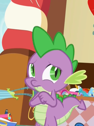 Size: 1536x2048 | Tagged: safe, screencap, spike, dragon, a flurry of emotions, g4, cropped, male, solo