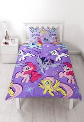 Size: 1030x1500 | Tagged: safe, fluttershy, pinkie pie, rainbow dash, rarity, twilight sparkle, alicorn, pony, g4, my little pony: the movie, bed, bedding, merchandise, pattern, twilight sparkle (alicorn)