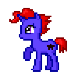 Size: 300x300 | Tagged: safe, oc, oc only, oc:star black, pony, pixel art, simple background, transparent background