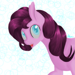 Size: 3000x3000 | Tagged: safe, artist:leeileria, pinkie pie, earth pony, pony, g4, colored pupils, female, high res, solo