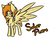 Size: 2200x1663 | Tagged: safe, artist:nekro-led, oc, oc only, oc:solar flare, pegasus, pony, impossibly long feathers, simple background, white background