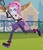 Size: 290x340 | Tagged: safe, screencap, violet blurr, equestria girls, g4, my little pony equestria girls: friendship games, photo finished, cropped, eyeshadow, female, flower, lidded eyes, makeup, rose, soccer field, solo, spikes