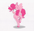 Size: 2383x2209 | Tagged: safe, artist:paskanaakka, derpibooru exclusive, pinkie pie, alicorn, pony, g4, alicornified, chest fluff, colored hooves, ear fluff, female, high res, pinkiecorn, race swap, simple background, solo, spread wings, tongue out, unshorn fetlocks, white background, wings, xk-class end-of-the-world scenario