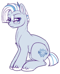 Size: 591x728 | Tagged: safe, artist:lulubell, oc, oc only, oc:frost, earth pony, pony, glasses, male, simple background, solo, stallion, transparent background