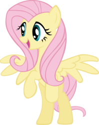 Size: 1903x2408 | Tagged: safe, artist:shtopor7, fluttershy, pegasus, pony, g4, bipedal, female, mare, simple background, solo, spread wings, standing, transparent background, vector, wings