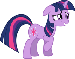 Size: 2951x2318 | Tagged: safe, artist:shtopor7, twilight sparkle, pony, unicorn, g4, female, floppy ears, high res, mare, raised hoof, simple background, solo, transparent background, vector