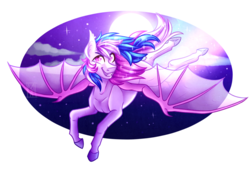 Size: 3500x2393 | Tagged: safe, artist:micky-ann, oc, oc only, oc:starbit, bat pony, pony, high res, solo