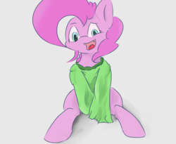 Size: 1740x1430 | Tagged: safe, artist:skyresonance, pinkie pie, earth pony, pony, g4, clothes, female, solo, sweater