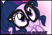 Size: 180x121 | Tagged: safe, artist:wubcakeva, sci-twi, twilight sparkle, equestria girls, g4, adorkable, blurry, cropped, cute, dork, glasses, picture for breezies, twiabetes