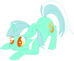 Size: 586x482 | Tagged: safe, artist:archego-art, lyra heartstrings, pony, unicorn, g4, colored pupils, female, pixel art, simple background, smiling, solo, transparent background