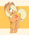 Size: 1280x1506 | Tagged: safe, artist:goldenled, applejack, earth pony, pony, g4, female, solo