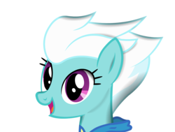 Size: 1425x1080 | Tagged: safe, artist:harleneap, fleetfoot, pony, g4, bust, clothes, female, open mouth, portrait, show accurate, simple background, solo, transparent background, uniform, vector, wonderbolts uniform