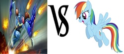 Size: 1041x454 | Tagged: safe, rainbow dash, pony, g4, 1000 hours in ms paint, chaotic, crossover, gespedan, ms paint