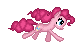 Size: 81x51 | Tagged: safe, artist:enzomersimpsons, pinkie pie, pony, g4, animated, female, gif, pixel art, running, simple background, solo, sprite, transparent background