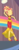 Size: 420x1080 | Tagged: safe, screencap, sunset shimmer, equestria girls, equestria girls specials, g4, my little pony equestria girls: dance magic, alternate hairstyle, clothes, cropped, dress, eyes closed, female, flamenco dress, high heels, shoes, skirt, solo, sunset shimmer flamenco dress