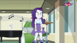 Size: 1600x900 | Tagged: safe, screencap, rarity, equestria girls, equestria girls specials, g4, my little pony equestria girls: dance magic, angry, annoyed, female, peeved, solo, teletoon