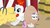 Size: 1920x1080 | Tagged: safe, screencap, rarity, sweetie belle, pony, unicorn, forever filly, g4, my little pony: friendship is magic, season 7, animal costume, chicken suit, clothes, costume, egg, eggbelle, happy, rarichicken, sweetie belle is not amused, unamused