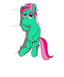 Size: 1026x1244 | Tagged: safe, artist:amateur-draw, oc, oc only, pony, unicorn, body pillow, body pillow design, lying down, male, ms paint, on back, simple background, solo, stallion, white background
