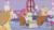 Size: 1234x694 | Tagged: safe, screencap, applejack, inky rose, lily lace, photo finish, starstreak, earth pony, pony, g4, honest apple, my little pony: friendship is magic, female, male, mare, out of context, stallion, tied up