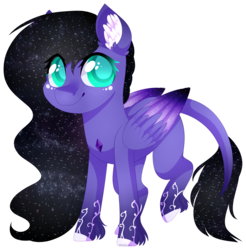 Size: 2288x2323 | Tagged: safe, artist:shiromidorii, oc, oc only, oc:andromeda, pegasus, pony, female, high res, mare, simple background, solo, transparent background