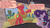 Size: 1920x1080 | Tagged: safe, edit, edited screencap, screencap, big macintosh, sugar belle, earth pony, pony, unicorn, g4, hard to say anything, billy joel, female, lyrics, male, mare, screencap comic, stallion, sugar belle is not amused, text, unamused