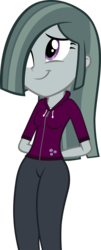 Size: 2534x6252 | Tagged: safe, artist:ironm17, marble pie, equestria girls, g4, clothes, equestria girls-ified, female, high res, hoodie, short-sleeved sweater, simple background, smiling, solo, transparent background, vector