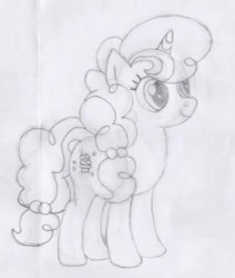Size: 411x485 | Tagged: safe, sugar belle, pony, g4, female, monochrome, solo, traditional art
