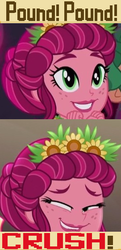 Size: 271x560 | Tagged: safe, gloriosa daisy, equestria girls, g4, my little pony equestria girls: legend of everfree, caption, expand dong, exploitable meme, faic, image macro, meme