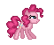 Size: 61x51 | Tagged: safe, artist:enzomersimpsons, pinkie pie, earth pony, pony, g4, animated, crouching, female, gif, pixel art, simple background, solo, sprite, transparent background