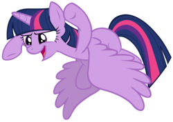 Size: 9900x7000 | Tagged: safe, artist:tardifice, twilight sparkle, alicorn, pony, a flurry of emotions, g4, absurd resolution, female, mare, missing cutie mark, simple background, solo, spread wings, transparent background, twilight sparkle (alicorn), vector, wings