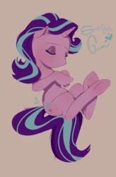 Size: 1259x1920 | Tagged: safe, artist:canci, starlight glimmer, pony, unicorn, g4, eyes closed, female, mare, solo