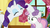 Size: 1280x720 | Tagged: safe, screencap, rarity, sweetie belle, pony, forever filly, g4, my little pony: friendship is magic, messy mane, noogie