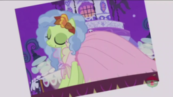 Size: 1920x1080 | Tagged: safe, screencap, earth pony, pony, g4, honest apple, clothes, dress, female, mare, meadow cascade, morning glory (g4), solo