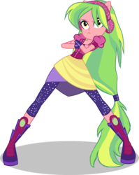 Size: 798x1001 | Tagged: safe, artist:limedazzle, artist:sunsetshimmer333, edit, vector edit, lemon zest, equestria girls, equestria girls specials, g4, my little pony equestria girls: dance magic, clothes, crossed arms, cute, dance magic (song), female, ponied up, show accurate, simple background, solo, transparent background, vector